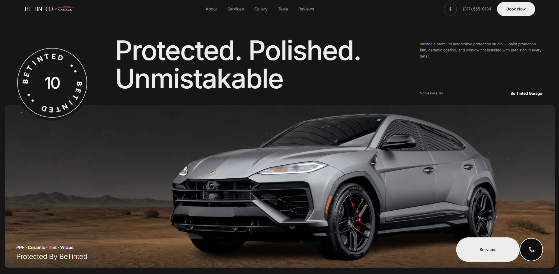 BE TINTED